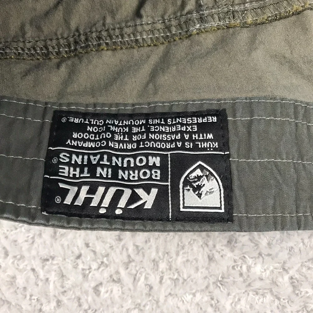 KUHL Shorts Mens 38 Vintage Patina Dye Gray 11